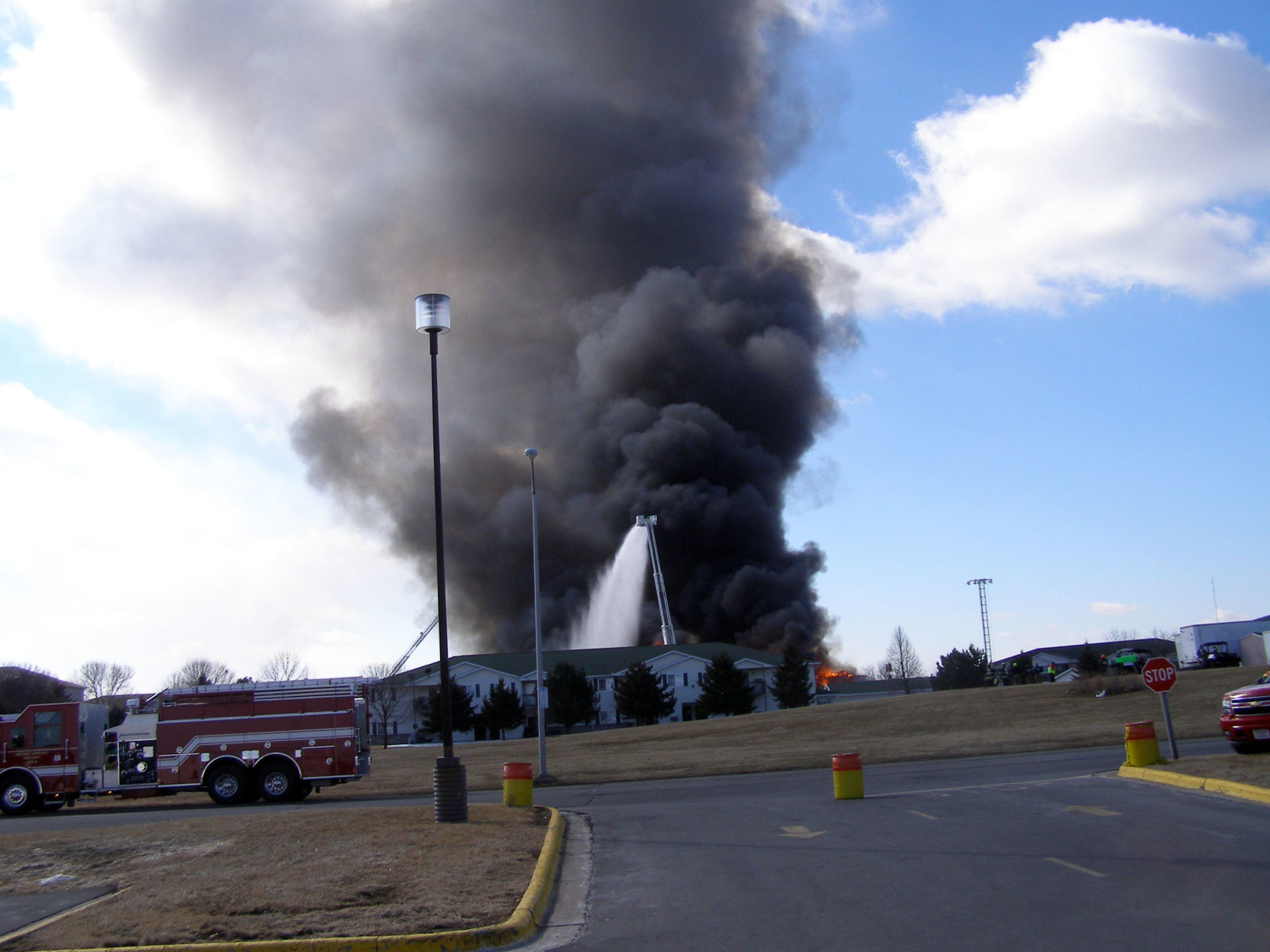 Investigation photos from 109 Knaup Drive explosion